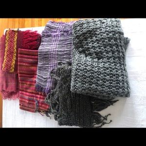 Scarves-all six scarves sold together